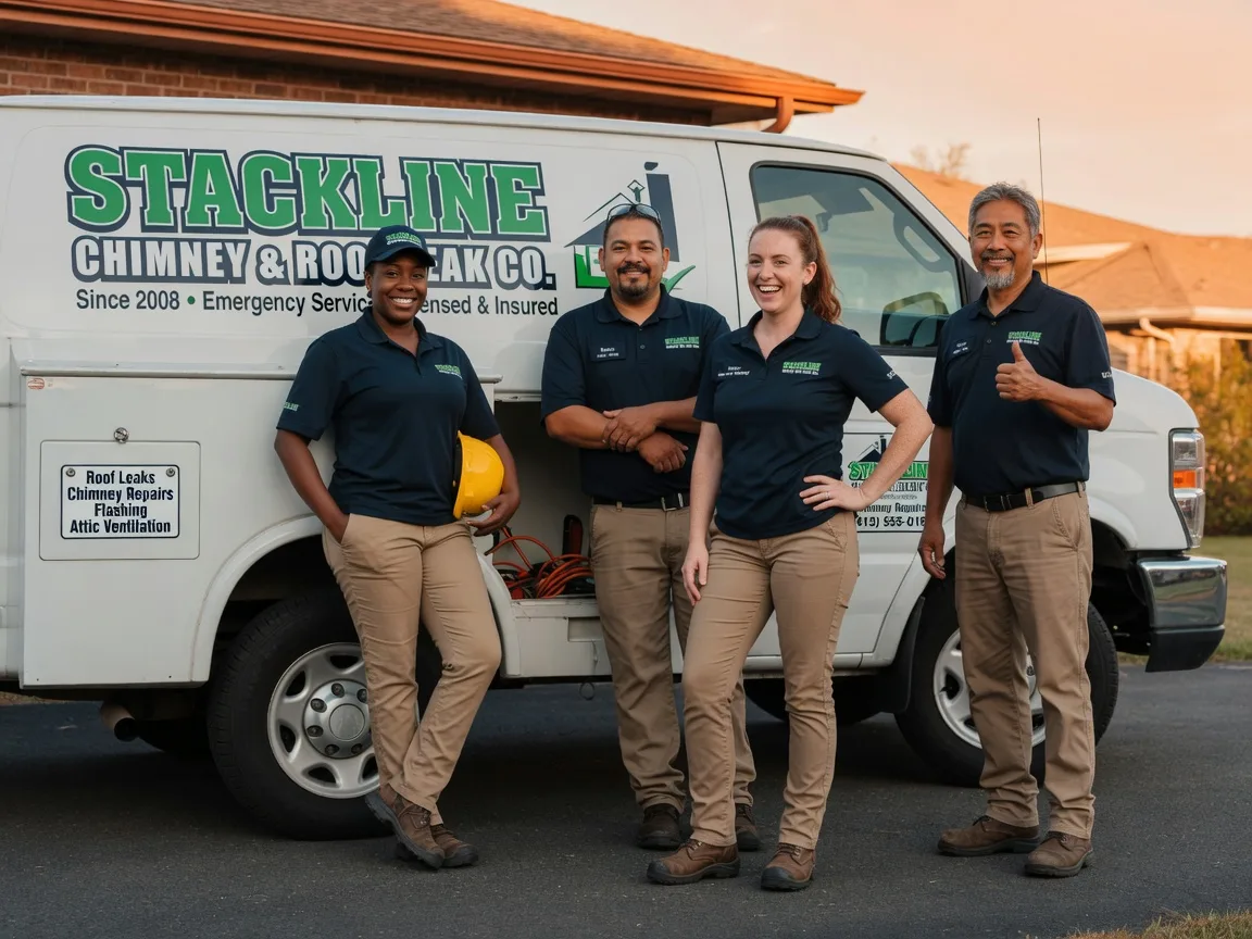 Chimney flashing repair company in Hemlock, MI